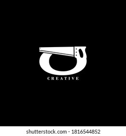 Concepto visto Diseño del logo de una carta. EPS10 vectores.