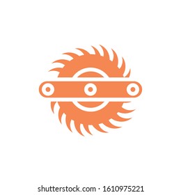 saw design, Under construction architecture work repair progress warning industry and build theme Vector illustration