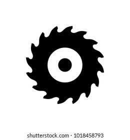 saw disk vector icon