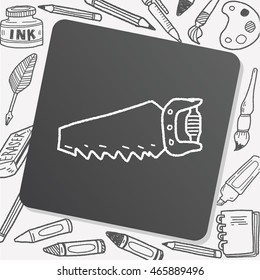 saw doodle