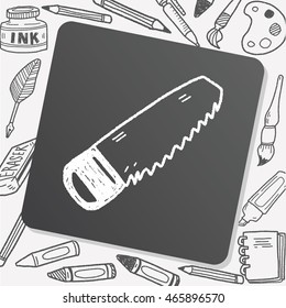 saw doodle