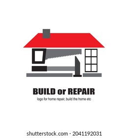 saw and hammer in the building of the house which symbolizes serious work with complete equipment to complete the construction and repair of houses and buildings.
for logo and change  the philosophy