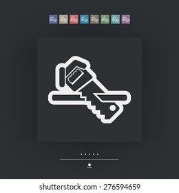 Saw icon
