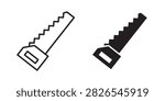 Saw icon clipart for ui..