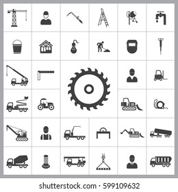 Saw icon. Construction icons universal set for web and mobile