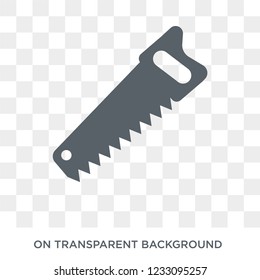 Saw icon. Saw design concept from  collection. Simple element vector illustration on transparent background.