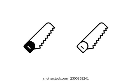 Sah-Icon-Design mit weißer Hintergrund-Stockillustration