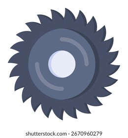 Saw Icon Element For Design