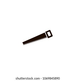 saw icon. flat design