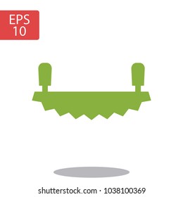 saw icon illustration isolated vector sign