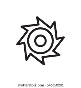saw icon illustration isolated vector sign symbol
