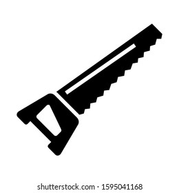 saw icon isolated sign symbol vector illustration - high quality black style vector icons
