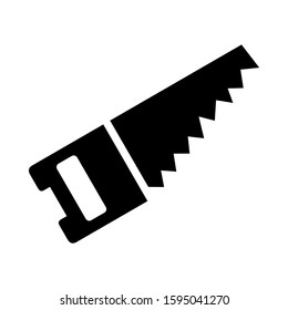 saw icon isolated sign symbol vector illustration - high quality black style vector icons

