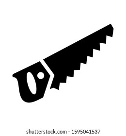 saw icon isolated sign symbol vector illustration - high quality black style vector icons
