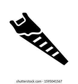 saw icon isolated sign symbol vector illustration - high quality black style vector icons
