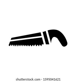 saw icon isolated sign symbol vector illustration - high quality black style vector icons
