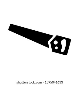 saw icon isolated sign symbol vector illustration - high quality black style vector icons
