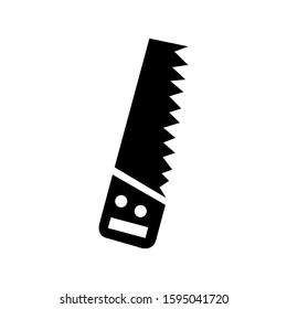 saw icon isolated sign symbol vector illustration - high quality black style vector icons
