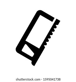 saw icon isolated sign symbol vector illustration - high quality black style vector icons
