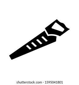 saw icon isolated sign symbol vector illustration - high quality black style vector icons
