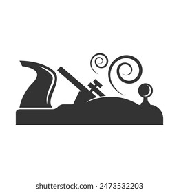 Saw icon logo design illustration template