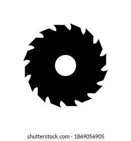 Saw icon, logo isolated on white background