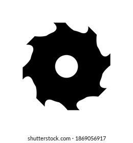 Icono de la vista, logotipo aislado en fondo blanco