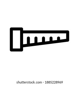 Saw icon or logo isolated sign symbol vector illustration - high quality black style vector icons
