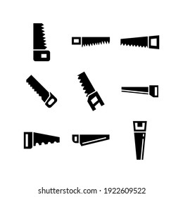 saw icon or logo isolated sign symbol vector illustration - Collection of high quality black style vector icons
