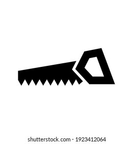 saw icon or logo isolated sign symbol vector illustration - high quality black style vector icons
