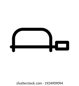 Saw icon or logo isolated sign symbol vector illustration - high quality black style vector icons
