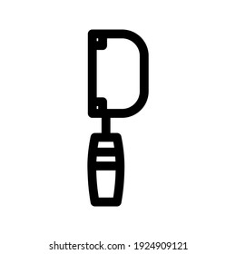 Saw icon or logo isolated sign symbol vector illustration - high quality black style vector icons
