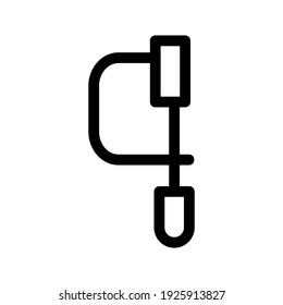 Saw icon or logo isolated sign symbol vector illustration - high quality black style vector icons
