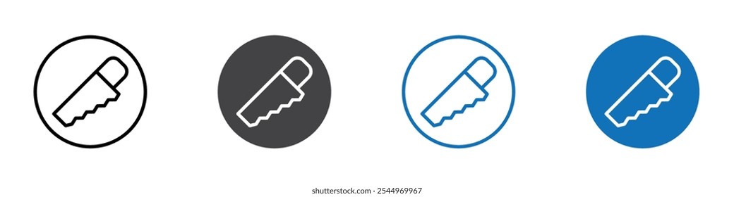 Ícone Sinal de logotipo visto em contorno de linha fina