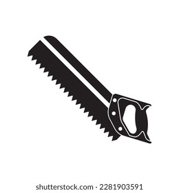 Saw icon logo,illustration template design