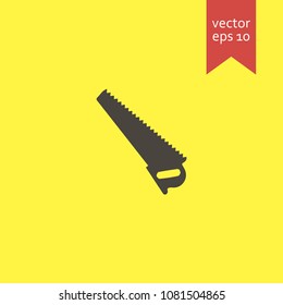 saw. saw icon. sign design. Vector EPS 10