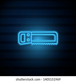 # The saw icon. Saw symbol.