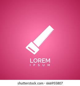 saw icon. tool for cut