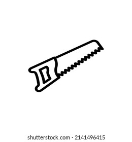 saw icon, Tools icon vector illustration.