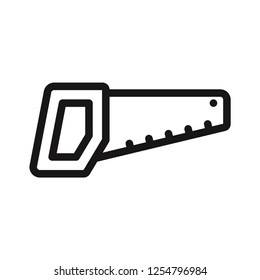 Saw icon vector