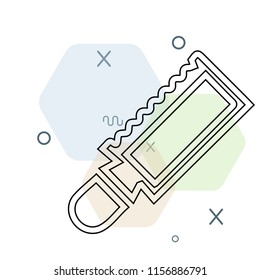 Saw icon vector can be used as png, Saw