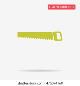 Saw icon. Vector concept illustration for design.
