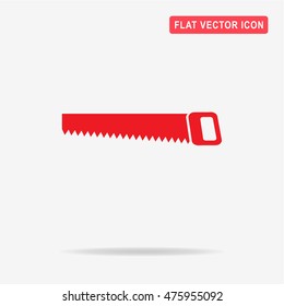 Saw icon. Vector concept illustration for design.