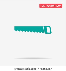 Saw icon. Vector concept illustration for design.
