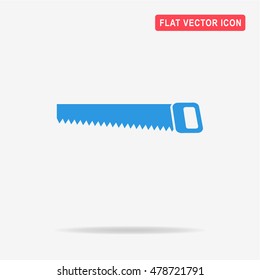 Saw icon. Vector concept illustration for design.