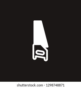 saw icon. saw vector design. sign design