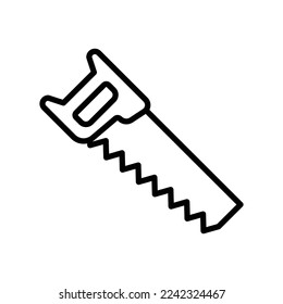 saw icon vector design template in white background