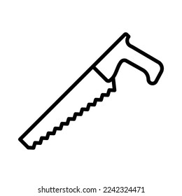 saw icon vector design template in white background