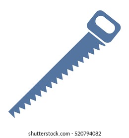 Saw Icon Vector flat design style