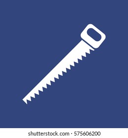 Saw Icon Vector flat design style